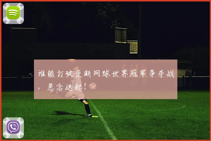 谁能打破垄断网球世界冠军争夺战，悬念迭起！
